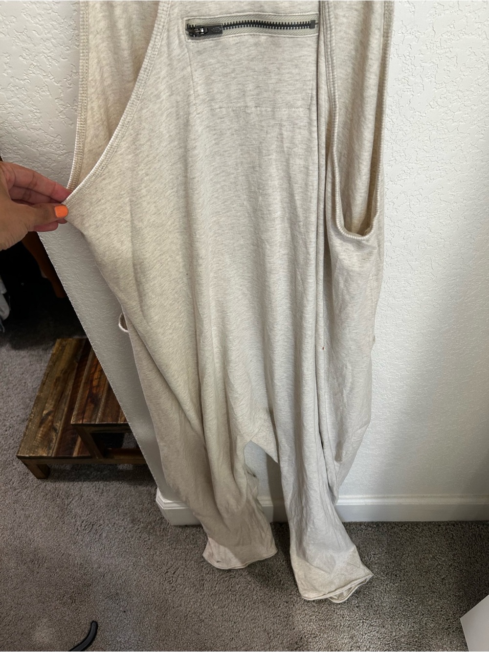 Free People Hot Shot Onesie - Oatmeal Heather - Picture 5 of 6